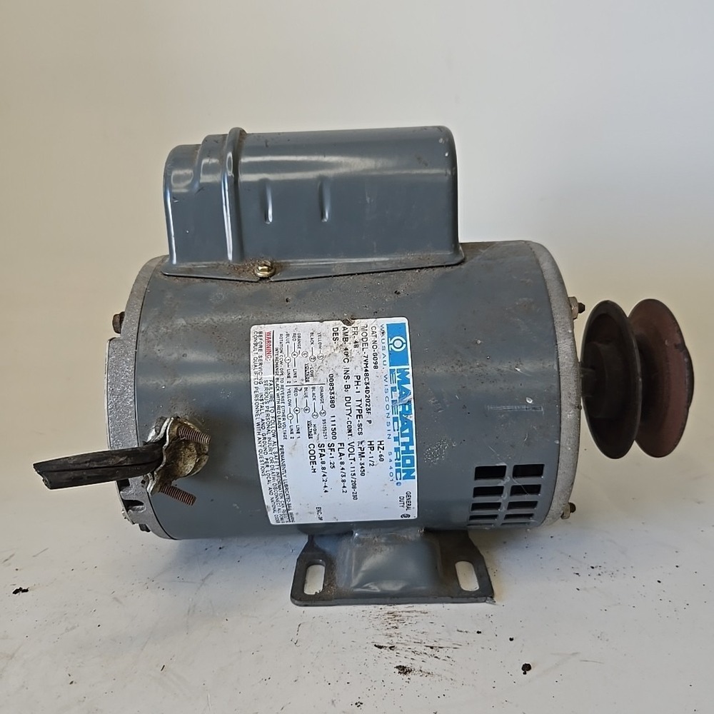 Marathon 7VM48C34D2023F Ac Motor 48 1/2hp 3450rpm 115v-108-230